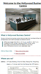 Mobile Screenshot of hollywoodbusinesscentre.com